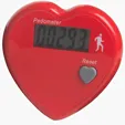 Heart Shaped Pedometer — view 3