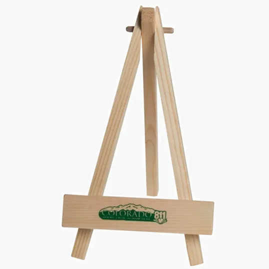 Wooden Easel Phone Holder — view 2