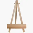 Wooden Easel Phone Holder — view 4