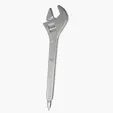 Silver Wrench Tool Pen — view 3