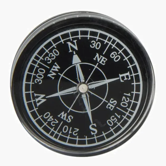Small Resin Compass, 1.75" — view 2