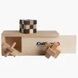 3-in-1 Wooden Puzzle Boxed Set