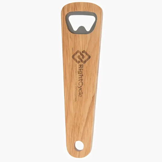 Wooden Bottle Opener, 6"