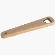 Wooden Bottle Opener, 6" — view 2