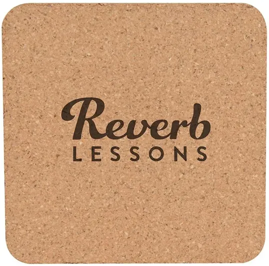 Cork Coaster Square, 3.5"