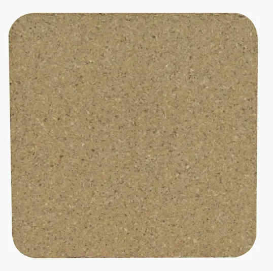 Cork Coaster Square, 3.5" — view 3