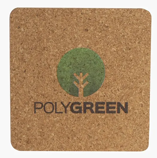 Cork Coaster Square, 3.5" — view 2