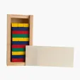 Multi-Colored Block Wooden Tower Puzzle — view 4