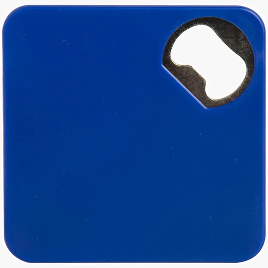 Bottle Opener Coaster, 3.25" Wood — view 5