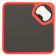 Bottle Opener Coaster, 3.25" Wood — view 6
