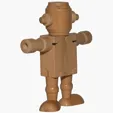 Mini Wood Robot Toy — view 2