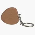 Heart Wooden Keyring — view 2