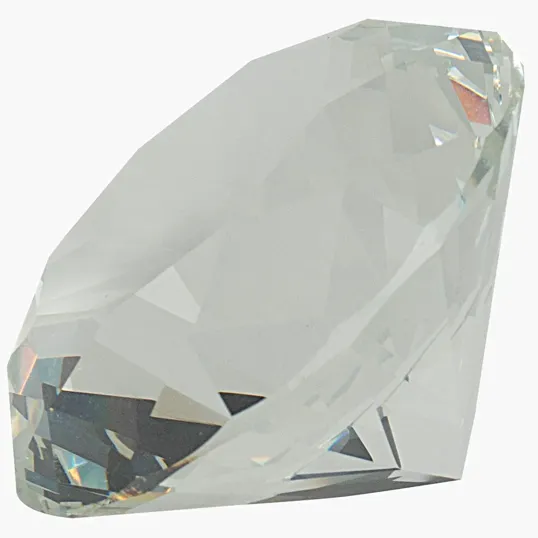 Crystal Diamond Paperweights — view 2