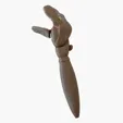 Moving T. rex Pen — view 3