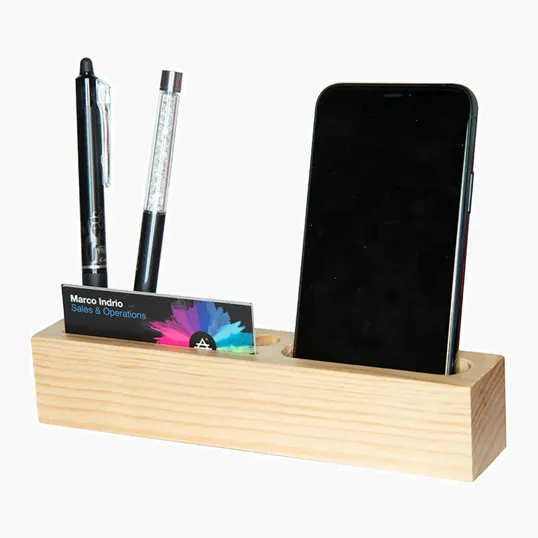 Wood Desk Organizer — view 2