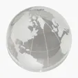 Crystal Globe Paperweights