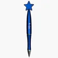 Star Pen with Metal-Look Finish — view 2