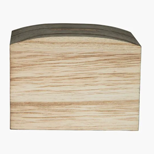 Wood Coin Bank — view 3