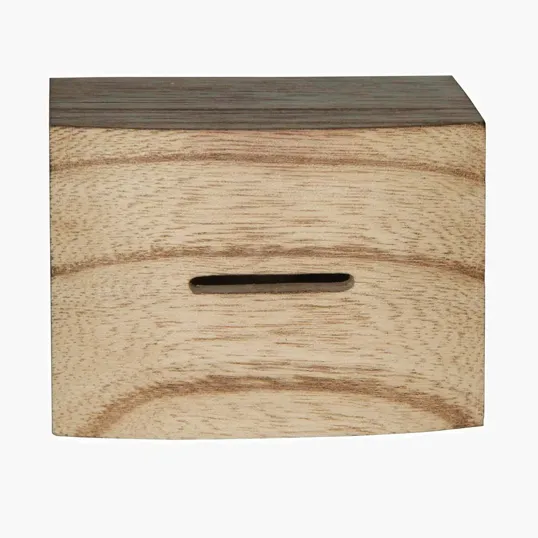 Wood Coin Bank — view 5