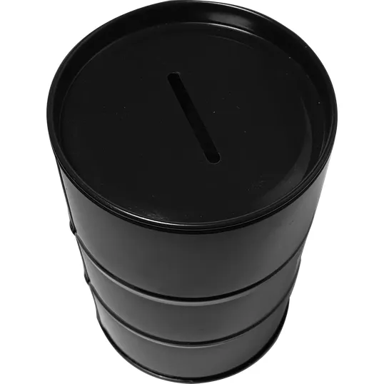 Oil Barrel Coin Bank — view 3
