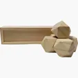 Wooden Stacking Blocks, Set of 5 — view 3
