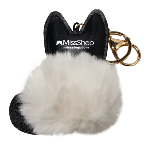 Cat Super Plush Keyring