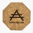 Octagon Cork Coaster