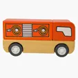 Wooden Fire Truck — view 4