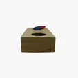 Desktop Bean Bag Game, Wood — view 3