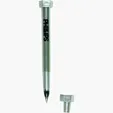 Silver Nut & Bolt Ballpoint Pen