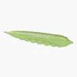 Pea Pod Ballpoint Pen, 6.5"