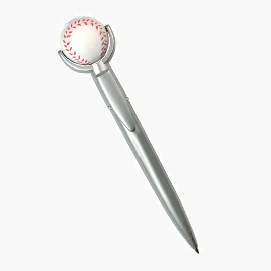 Baseball Squeeze Top Pen — view 2