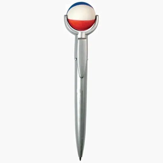 Beach Ball Squeeze Top Pen — view 2