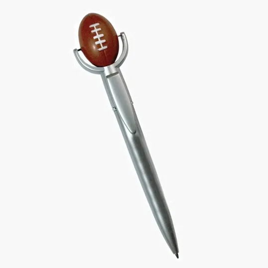 Football Squeeze Top Pen — view 2