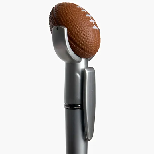 Football Squeeze Top Pen — view 4