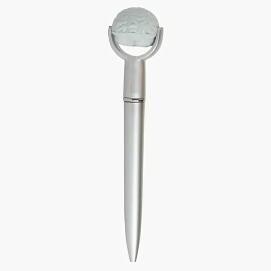 Brain Squeeze Top Pen with Squeezies® Stress Reliever Topper