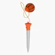 Pop Top Basketball Pen — view 6