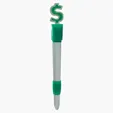 Ballpoint Light Up Dollar Sign Pen — view 2