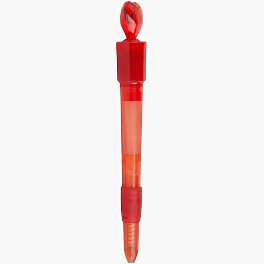Light Up Heart Ballpoint Pen — view 4