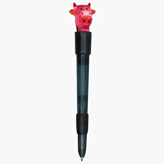 Ballpoint Light Up Cow Pen — view 2