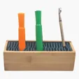 Everything Holder Big Wooden Desk Organizer — view 2