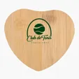 Heart Wooden Coaster