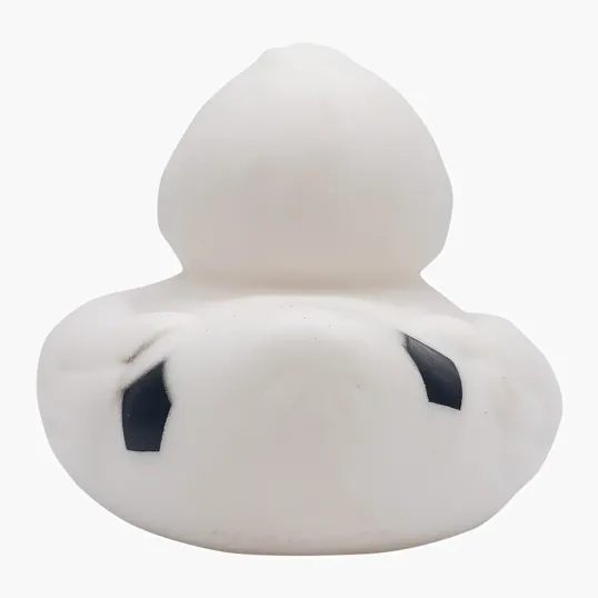 Mini Soccer Duck Rubber Duck — view 3