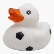 Mini Soccer Duck Rubber Duck