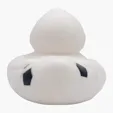 Mini Soccer Duck Rubber Duck — view 3