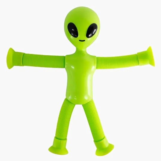 Green Alien Bendy Man — view 3