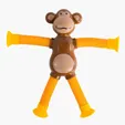 Monkey Bendy Man — view 2