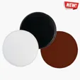 Faux Leather Round Coaster — view 2