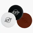 Faux Leather Round Coaster