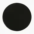 Faux Leather Round Coaster — view 4